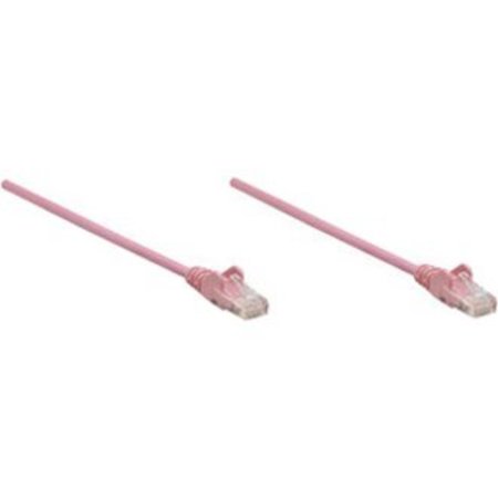 INTELLINET NETWORK SOLUTIONS 10 Ft Pink Cat6 Snagless Patch Cable 392792